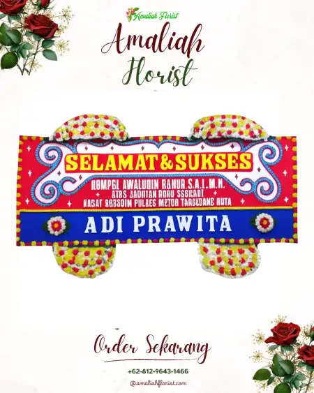 Papan Bunga Ucapan Selamat Labuhan Dalam