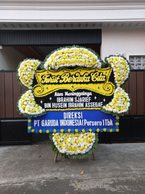Papan Bunga Duka di Labuhan Dalam