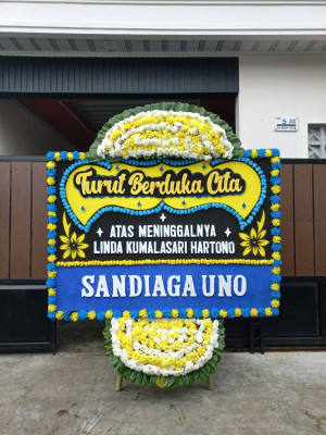 Papan Bunga Duka di Labuhan Dalam